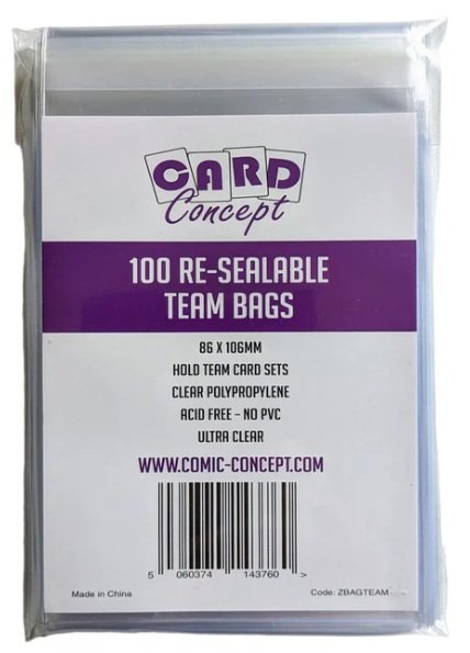 Sac Card Concept TEAM (lot de 100)